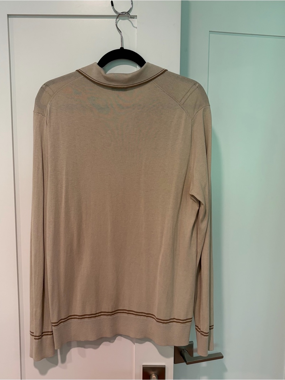 Todd Snyder Long-Sleeve Polo - Picture 3 of 3